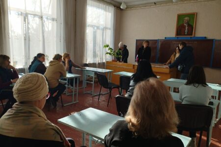 25 января прошел сход граждан в учреждении образования с. Ивановка - фотография 2