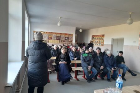 26 января в учреждении образования с. Красновка прошел сход граждан