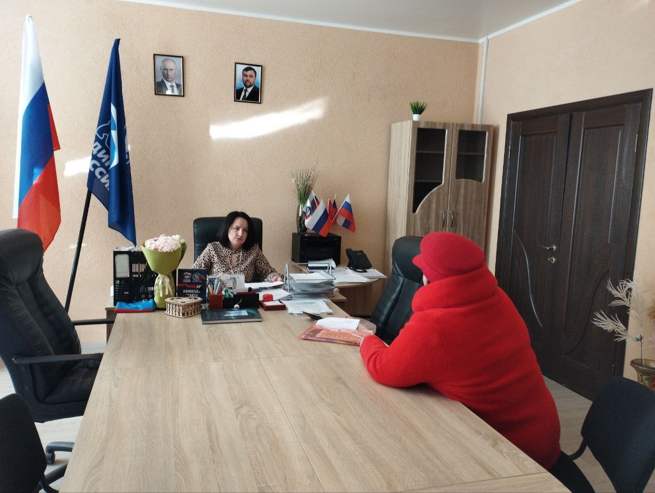 3 марта заместитель главы администрации Волновахского района провела прием граждан